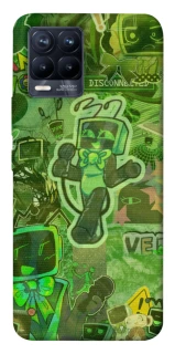 Чехол на Realme 8 Dandysworld tv green theme фото 1 из 1