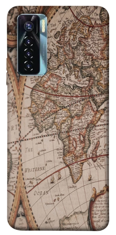 Чехол на TECNO Camon 17 Pro Карта путешествий фото 1 из 1