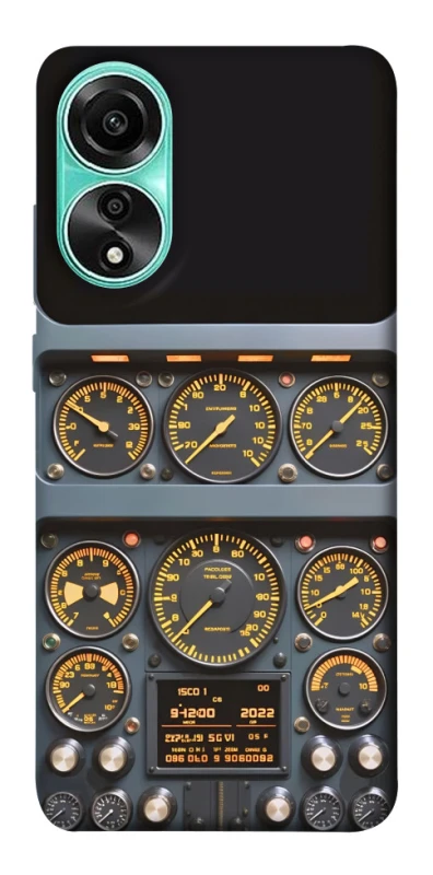 Чехол на Oppo A78 4G Airplane instrument panel фото 1 из 1