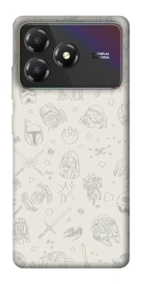 Чохол на ZTE Blade A36 Star Wars background ver.1 фото 1 з 1