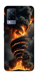 Чехол на Vivo V21 Огненный торнадо фото 1 из 1