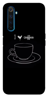 Чохол на Realme 6 Pro Black coffee фото 1 з 1