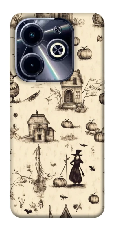 Чохол на Infinix Hot 40i Halloween aesthetic ver.1 фото 1 з 1