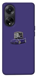 Чехол на Oppo A98 Porsche purple фото 1 из 1