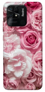 Чехол на Xiaomi Redmi 10C Розовые цветы фото 1 из 1