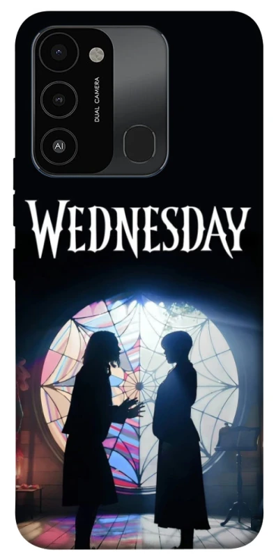 Чехол на TECNO Spark 8C Wednesday & Enid фото 1 из 1