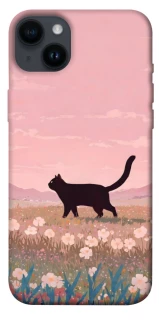 Чехол на Apple iPhone 14 Plus (6.7") cat on a field фото 1 из 1