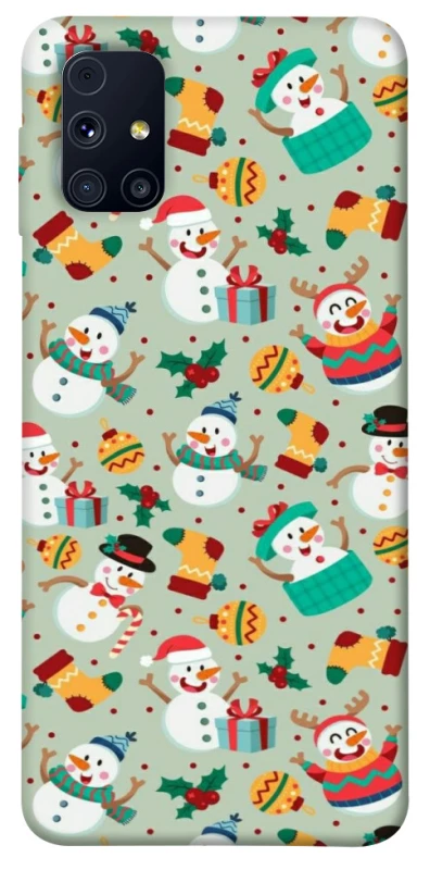 Чехол на Samsung Galaxy M31s Новогодний v2 фото 1 из 1