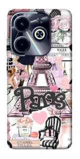 Чохол на Infinix Hot 40i Fashion collage ver.8 фото 1 з 1