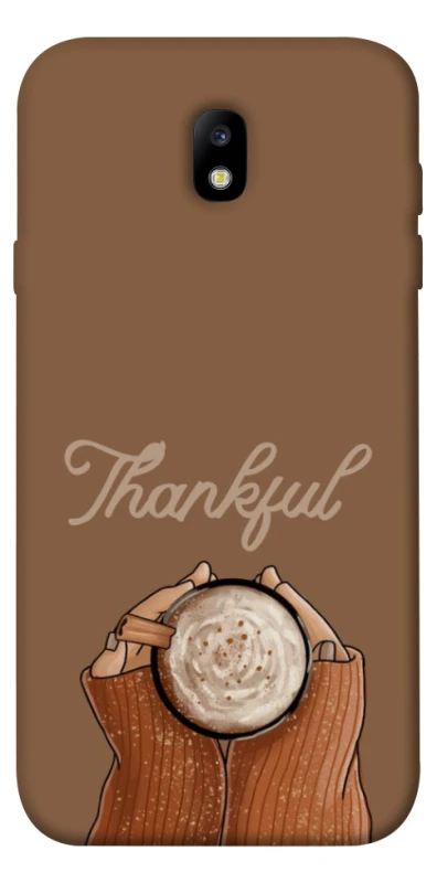 Чохол на Samsung J730 Galaxy J7 (2017) Thankful coffee фото 1 з 1