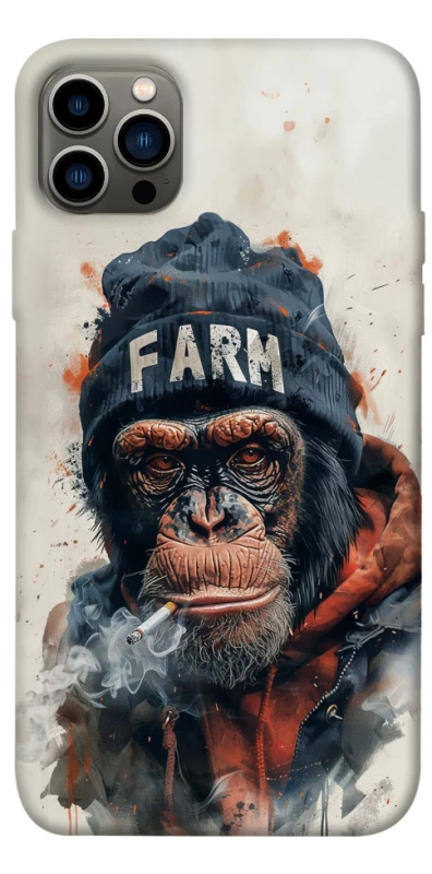 Чохол на Apple iPhone 12 Pro (6.1") Шимпанзе v3 фото 1 з 1