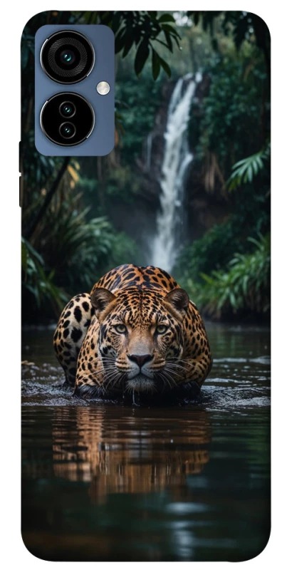 Чехол на TECNO Camon 19 Neo Leopard in water фото 1 из 1