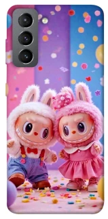 Чехол на Samsung Galaxy S21 FE Labubu twins ver.3 фото 1 из 1
