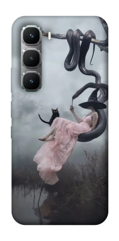Чохол на Infinix Hot 60 Pro Halloween Witch ver.5 фото 1 з 1