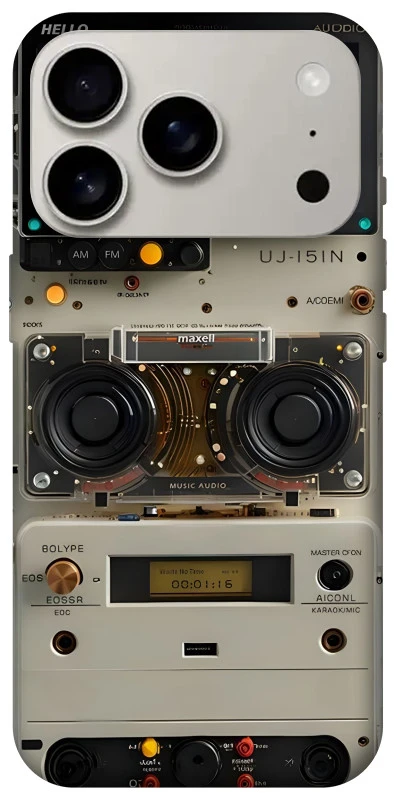 Чохол на Apple iPhone 17 Pro (6.3") Audio panel фото 1 з 1