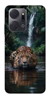 Чехол на Huawei Honor X7a Leopard in water фото 1 из 1