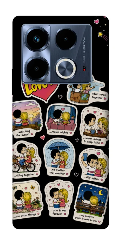 Чохол на Infinix Note 40 4G Love is ver.4 фото 1 з 1