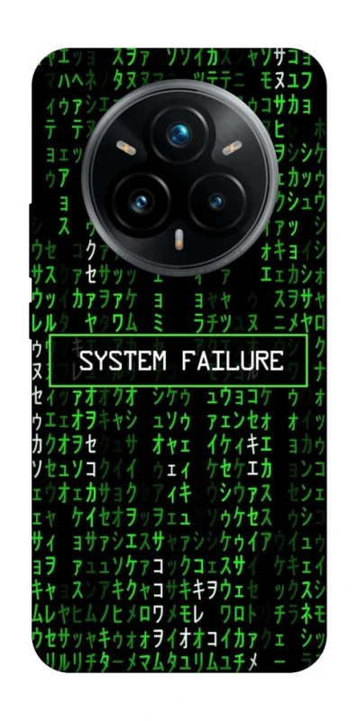 Чохол на Realme 14 Pro+ Matrix system failure фото 1 з 1