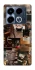 Чохол на Infinix Note 40 4G Coffee collage ver.2 фото 1 з 1