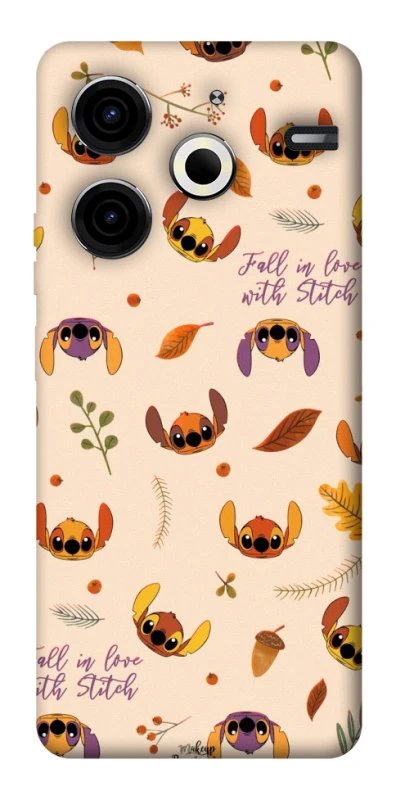 Чохол на TECNO Pova 6 Neo (LI6) Fall in love with Stitch фото 1 з 1