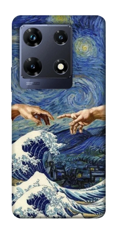 Чехол на Infinix Note 30 Pro Art collage ver.7 фото 1 из 1