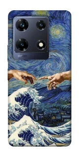 Чехол на Infinix Note 30 Pro Art collage ver.7 фото 1 из 1