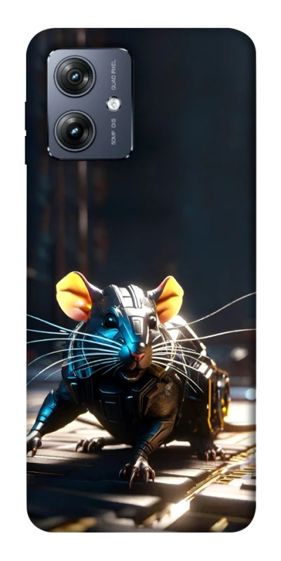 Чохол на Motorola Moto G54 Cyber rat фото 1 з 1