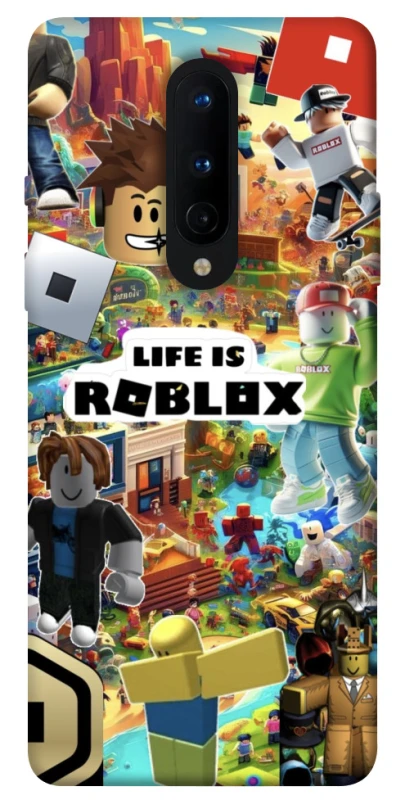 Чехол на OnePlus 8 Life is Roblox фото 1 из 1