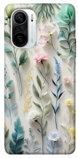 Чехол на Xiaomi Redmi K40 / K40 Pro / K40 Pro+ / Poco F3 Floral design ver.3 фото 1 из 1