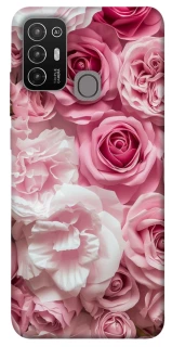 Чохол на ZTE Blade A52 Рожеві Квіти фото 1 з 1