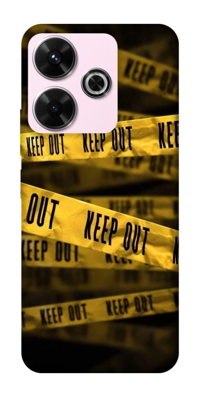 Чохол на Xiaomi Redmi 13 4G keep out фото 1 з 1