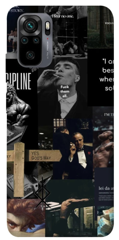 Чехол на Xiaomi Redmi Note 10 / Note 10s Men's style v2 фото 1 из 1