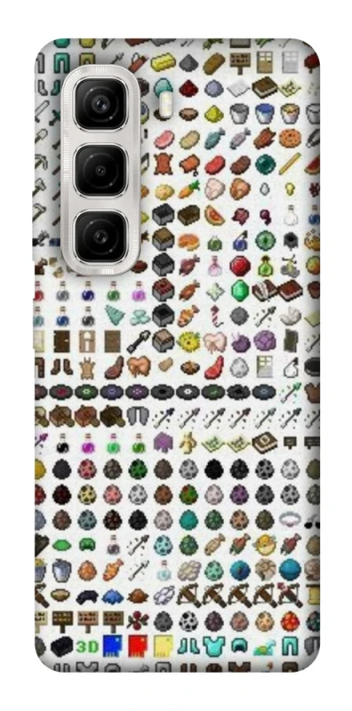 Чохол на Infinix Hot 50 4G Minecraft v2 фото 1 з 1