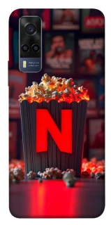 Чехол на Vivo Y53s Netflix and popcorn фото 1 из 1