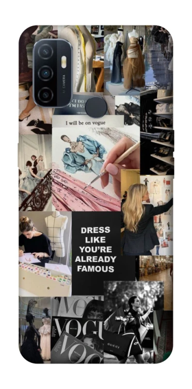 Чохол на Oppo A53 / A32 / A33 Fashion collage ver.11 фото 1 з 1