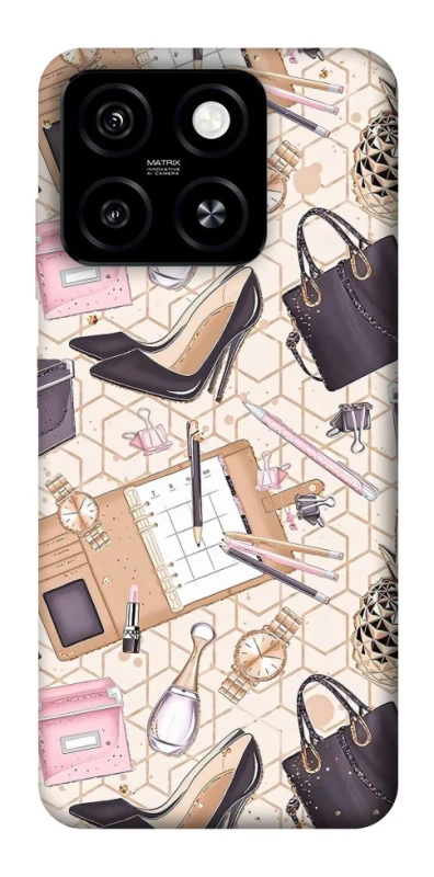 Чохол на ZTE Blade A55 4G Fashion collage ver.9 фото 1 з 1