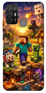 Чохол на ZTE Blade A52 Minecraft v6 фото 1 з 1
