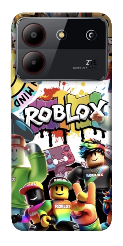 Чохол на ZTE Blade A54 4G Roblox Characters Collage фото 1 з 1