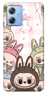 Чохол на Motorola Moto G84 All Labubu 2 фото 1 з 1