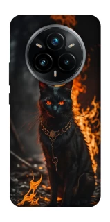 Чохол на Realme 14 Pro+ Вогняний кіт фото 1 з 1