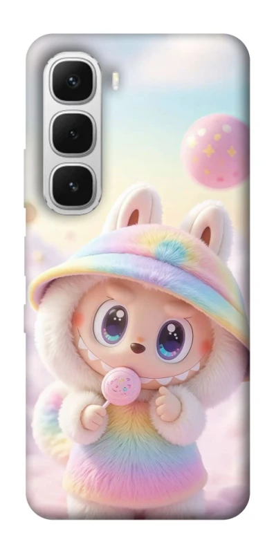Чохол на Infinix Hot 60i Candy Labubu фото 1 з 1
