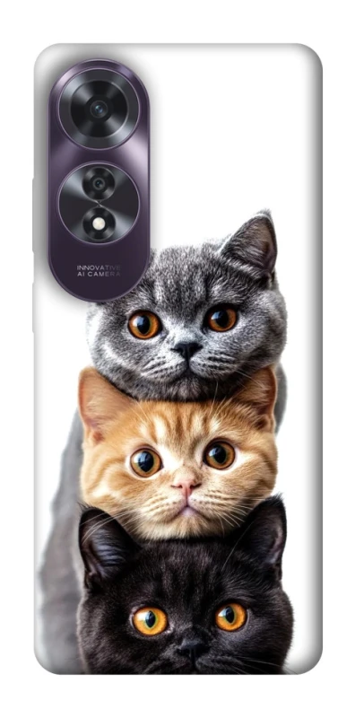 Чохол на Oppo A60 Гарні котики фото 1 з 1