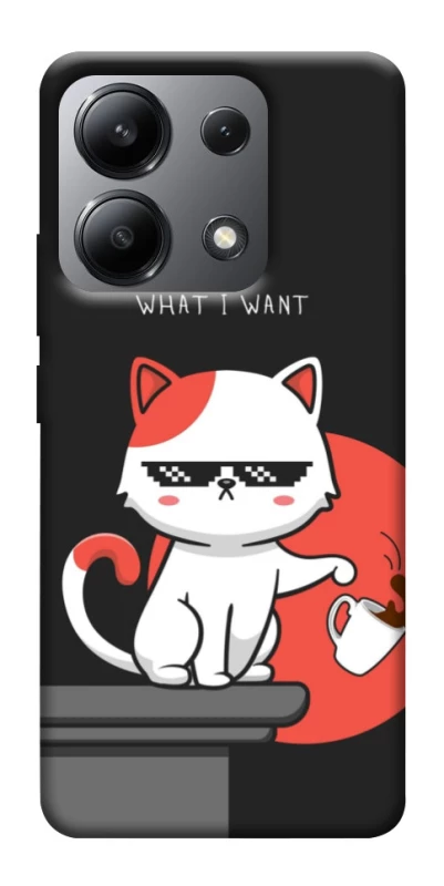 Чехол на Xiaomi Redmi Note 13 4G I do what i wont фото 1 из 1