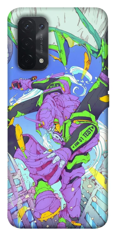 Чохол на Oppo A54 5G / A74 5G Євангеліон v2 фото 1 з 1