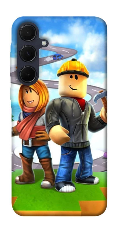 Чохол на Samsung Galaxy A35 Roblox Builder Adventure фото 1 з 1