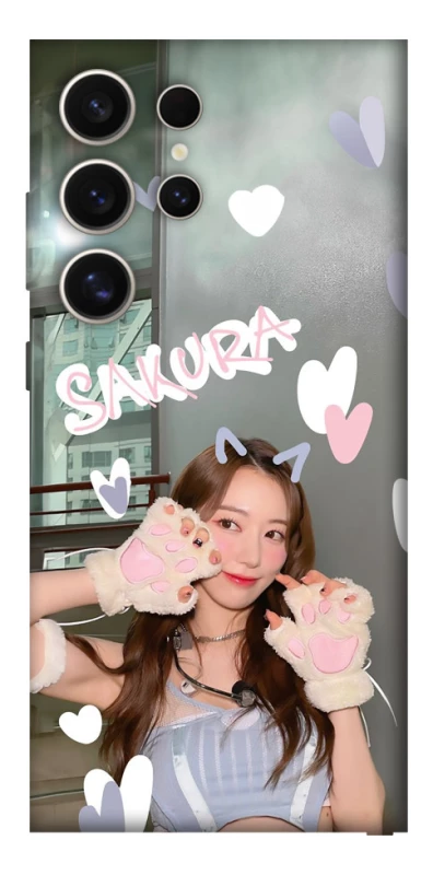 Чохол на Samsung Galaxy S25 Ultra Sakura - LE SSERAFIM фото 1 з 1