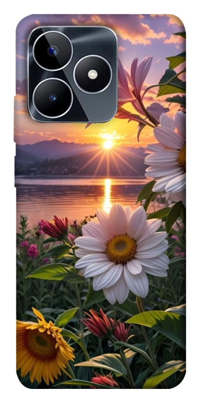 Чехол на Realme C53 Flowers v31 фото 1 из 1