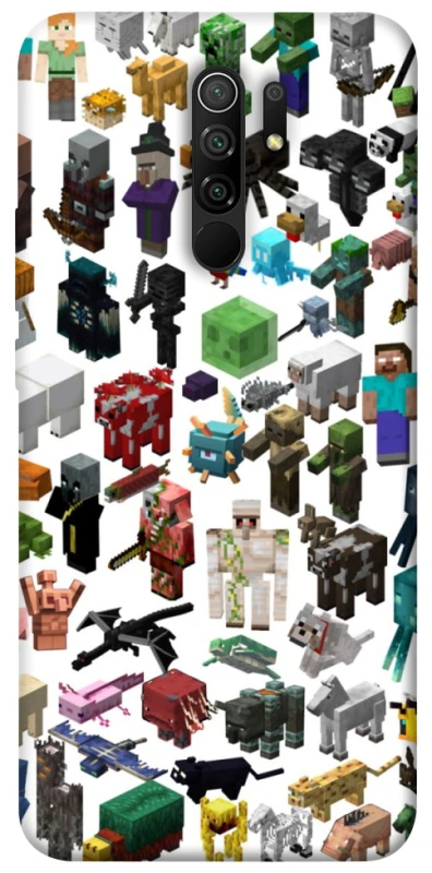Чохол на Xiaomi Redmi 9 Minecraft v4 фото 1 з 1
