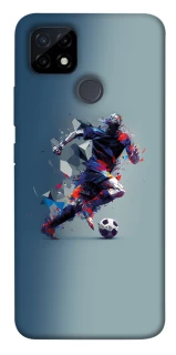 Чехол на Realme C12 Футболист фото 1 из 1