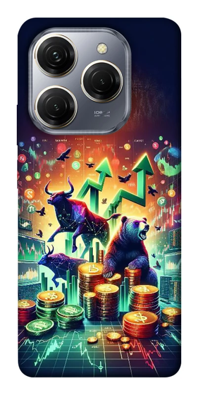 Чохол на TECNO Spark 20 Pro Crypto market фото 1 з 1